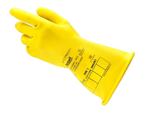 Ansell ActivArmr Guanti Dielettrici Classe 0, Giallo M