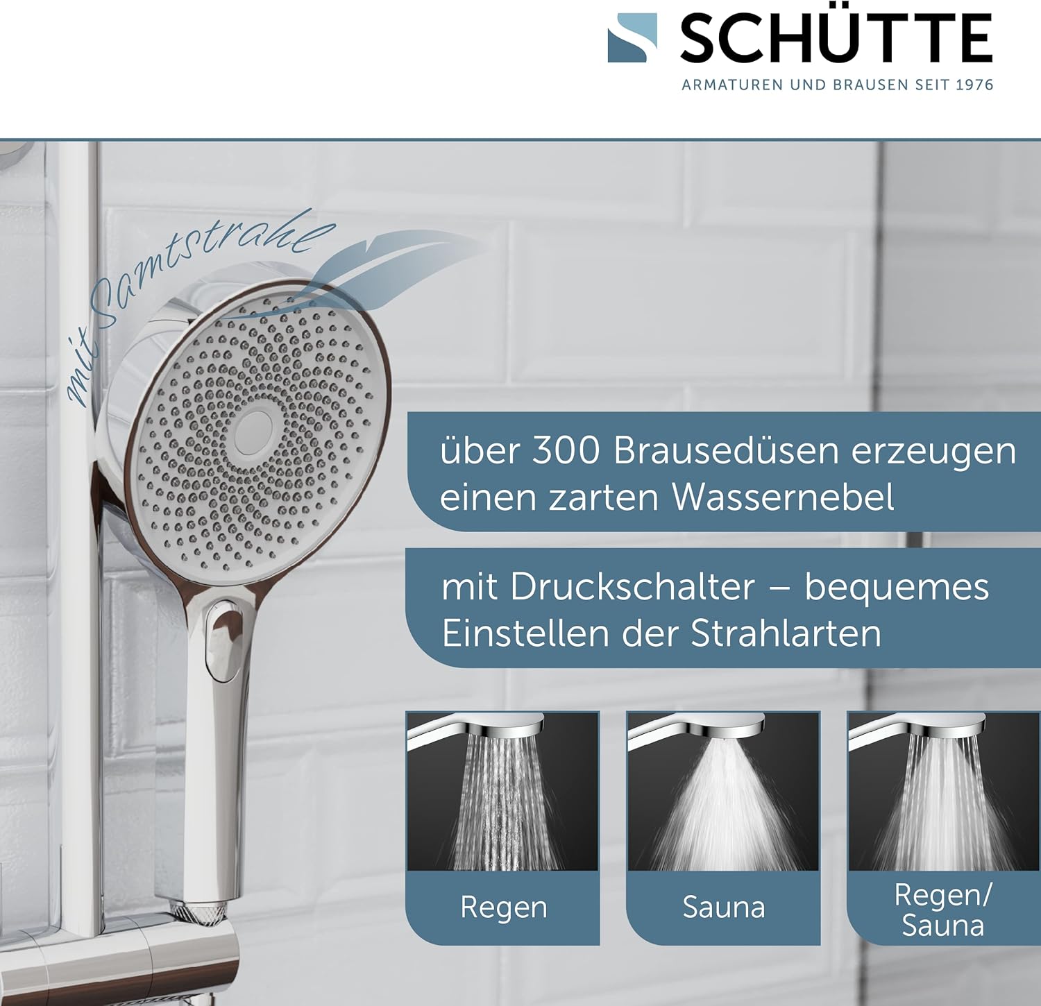 Schütte Doccetta SAMOA RAIN - Bianco - immagine 2