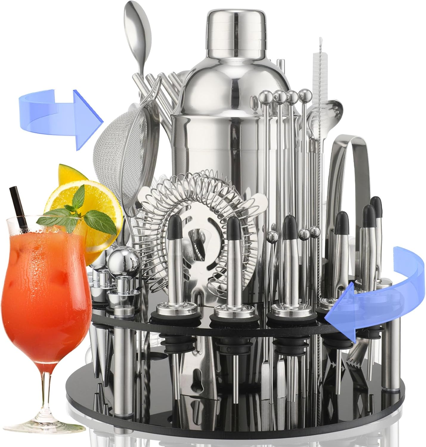 Ckductpro Set da Cocktail 41 Pezzi in Acciaio Inox - immagine 1