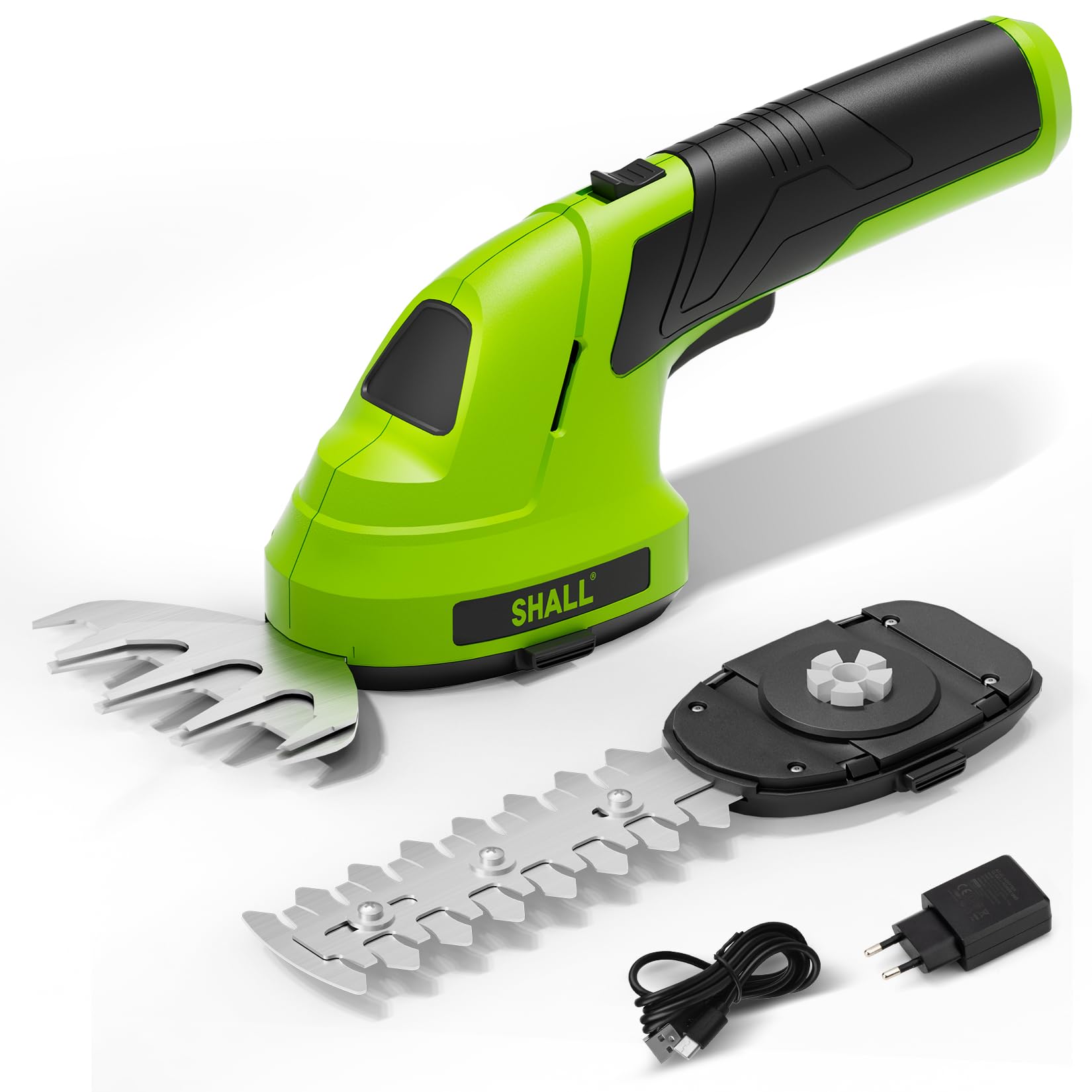 Shall Forbici per Erba e Siepi Elettriche 7,2V