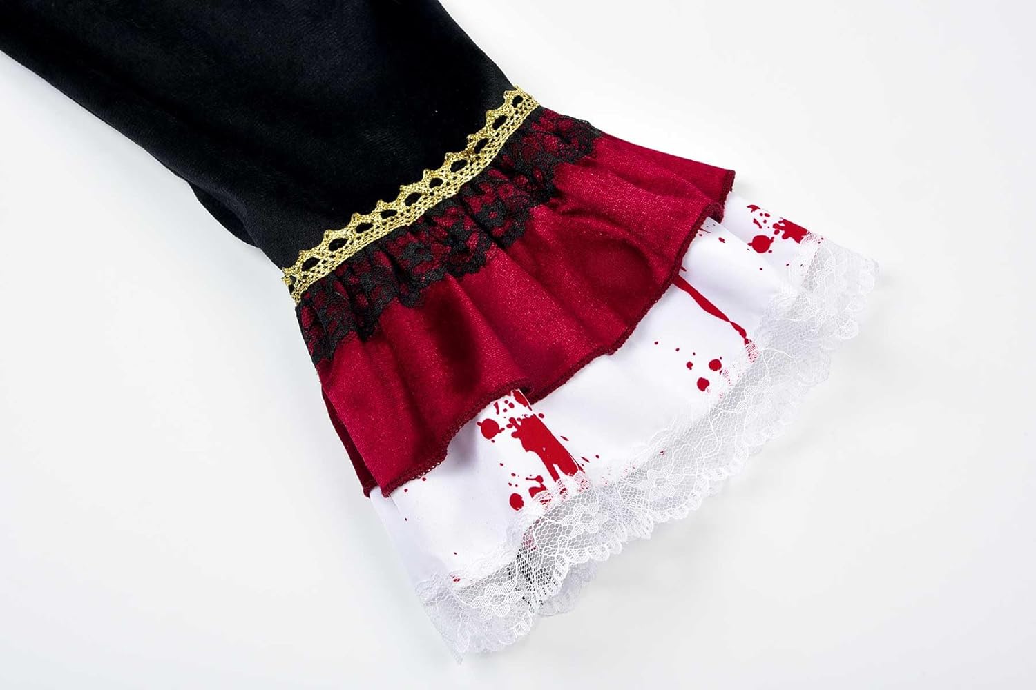 ReliBeauty Vestito Vampiro Bambino Medievale con Sciarpa - immagine 6