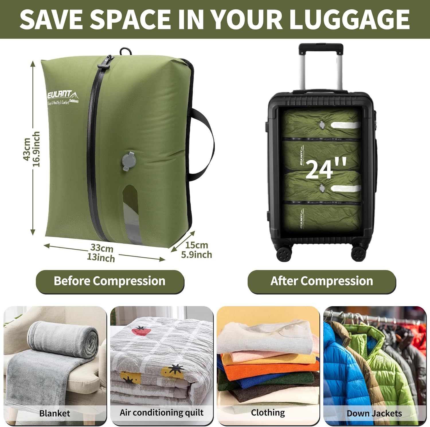 Eulant Sacchetti Sottovuoto Riutilizzabili in TPU - immagine 5