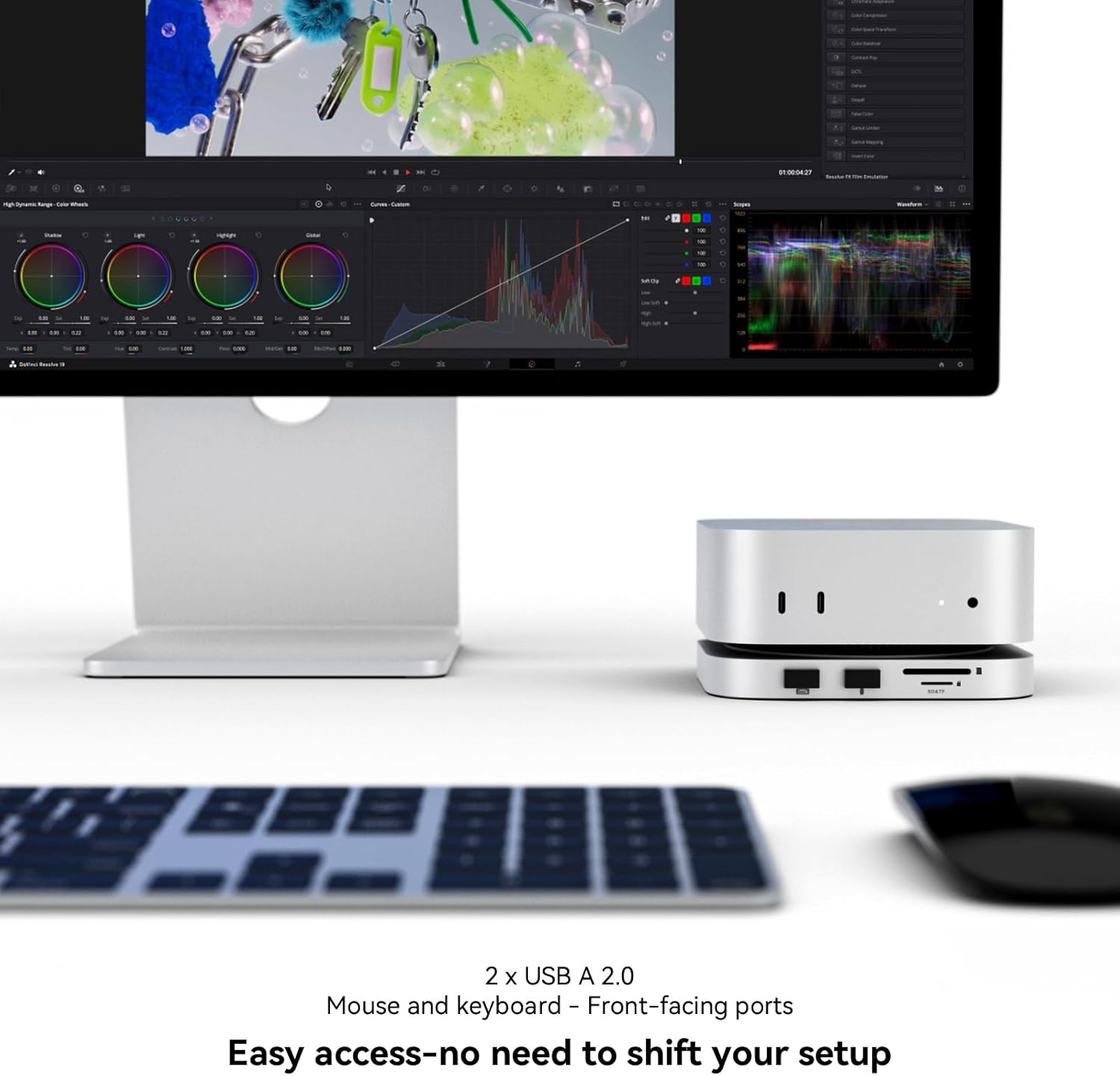 Minisopuru iExpandMate MINI4PRO Dock per Mac Mini M4 - immagine 5