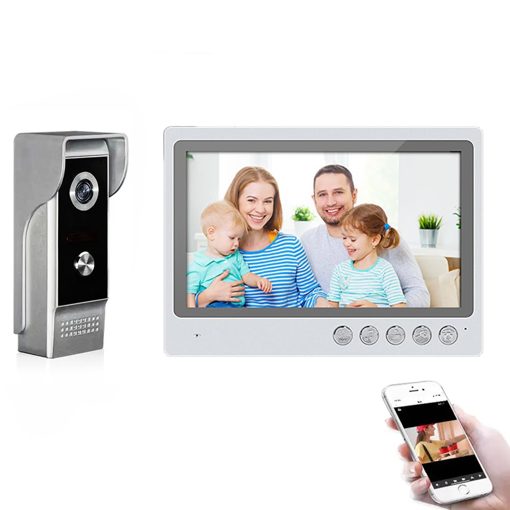 Ftstech Videocitofono WiFi 9 pollici 700TVL