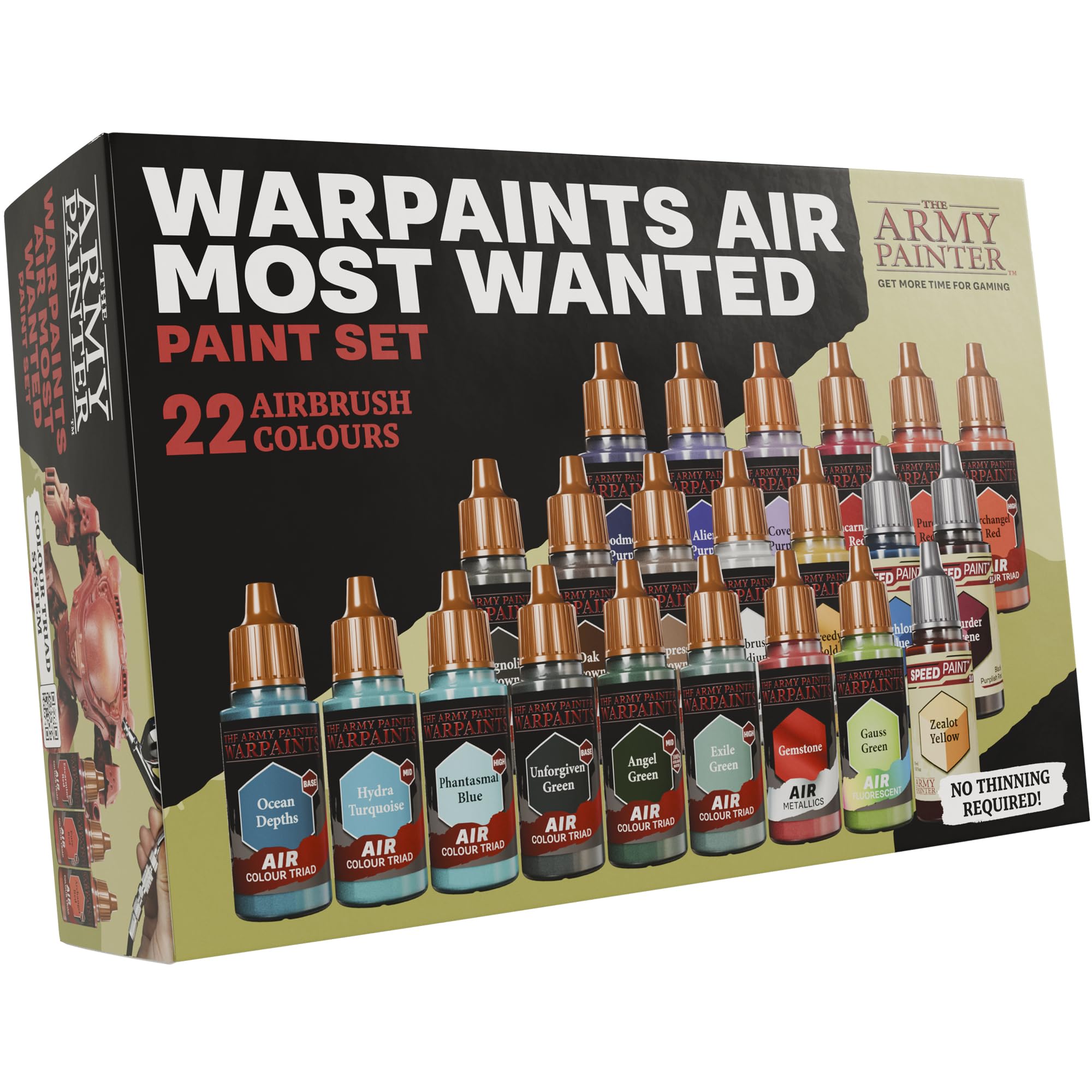 The Army Painter Warpaints Air Most Wanted Paint Set