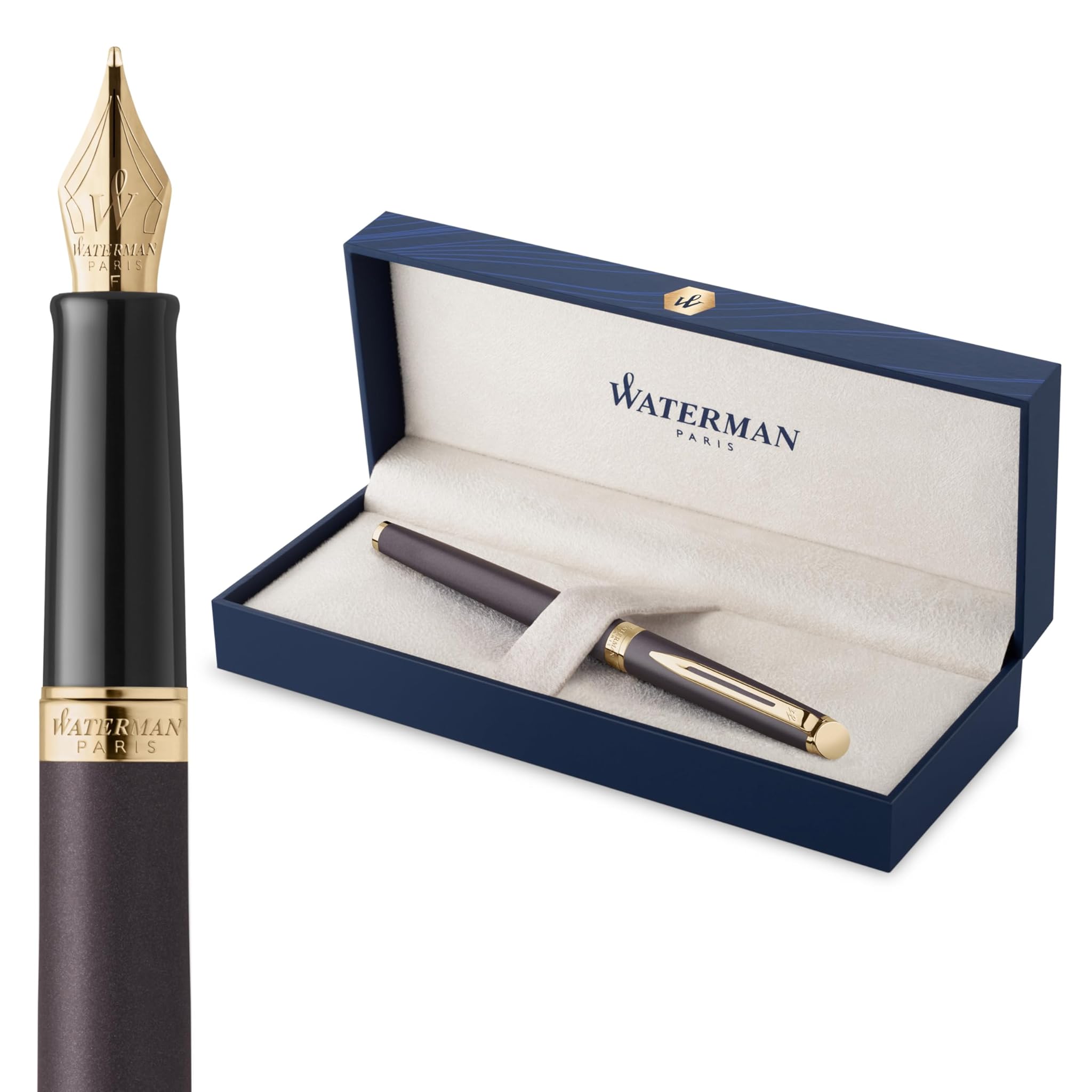 Waterman Hémisphère - Penna Stilografica Nero Lava