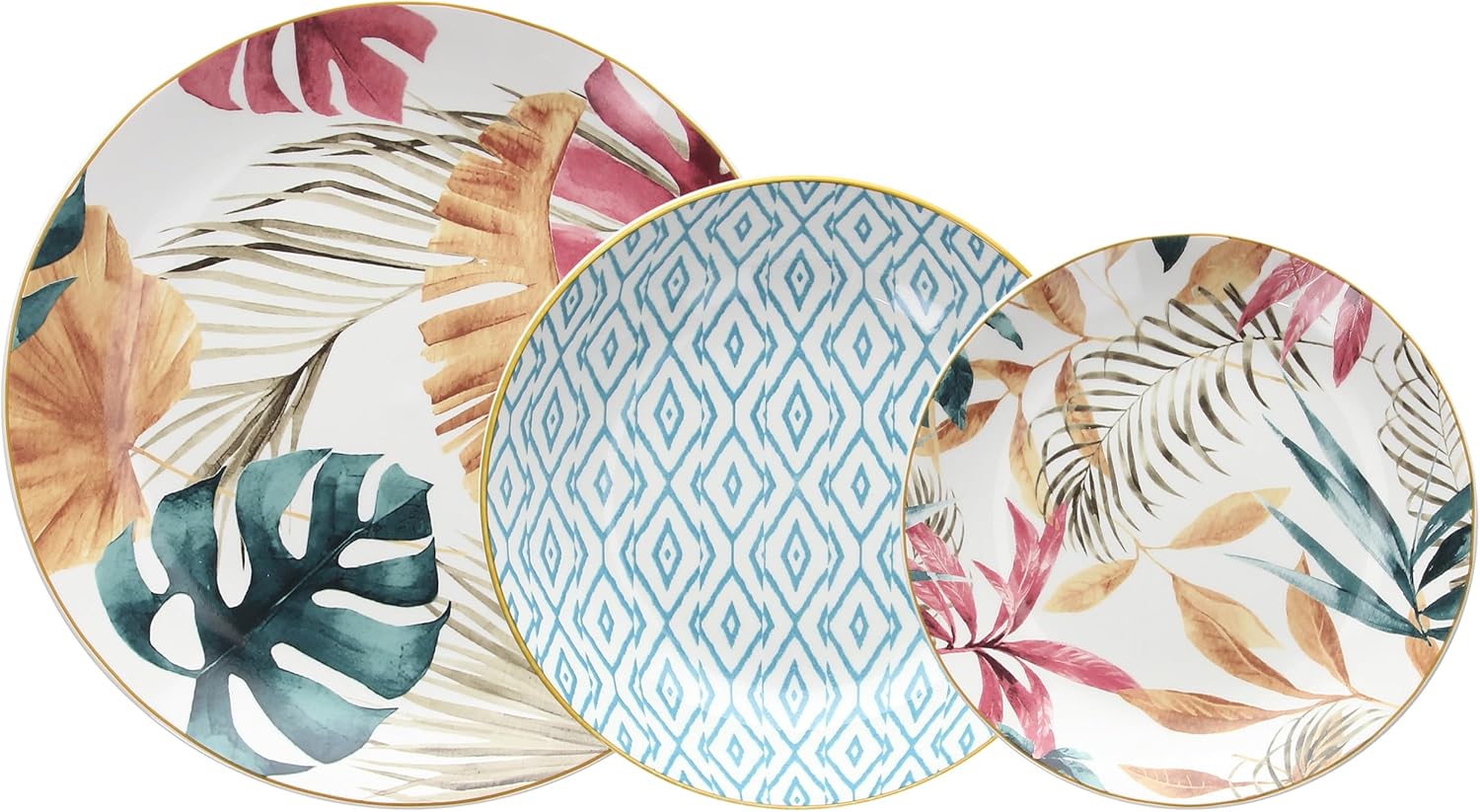 Tognana Tropical Rosè - Servizio Piatti 18 pezzi