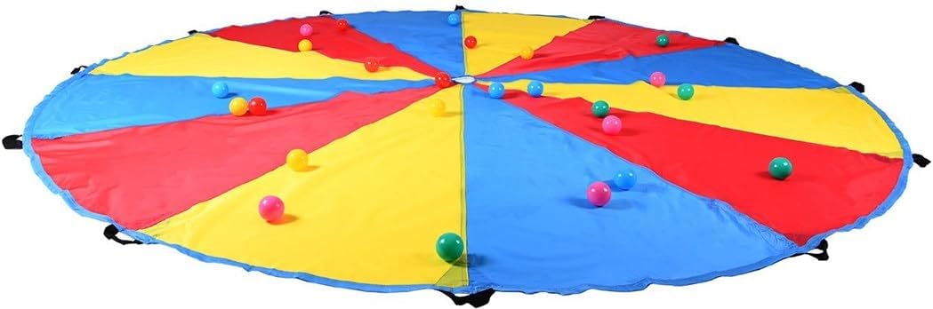 Knorrtoys 56002 - Paracadute Ludico Arcobaleno 305cm - immagine 1