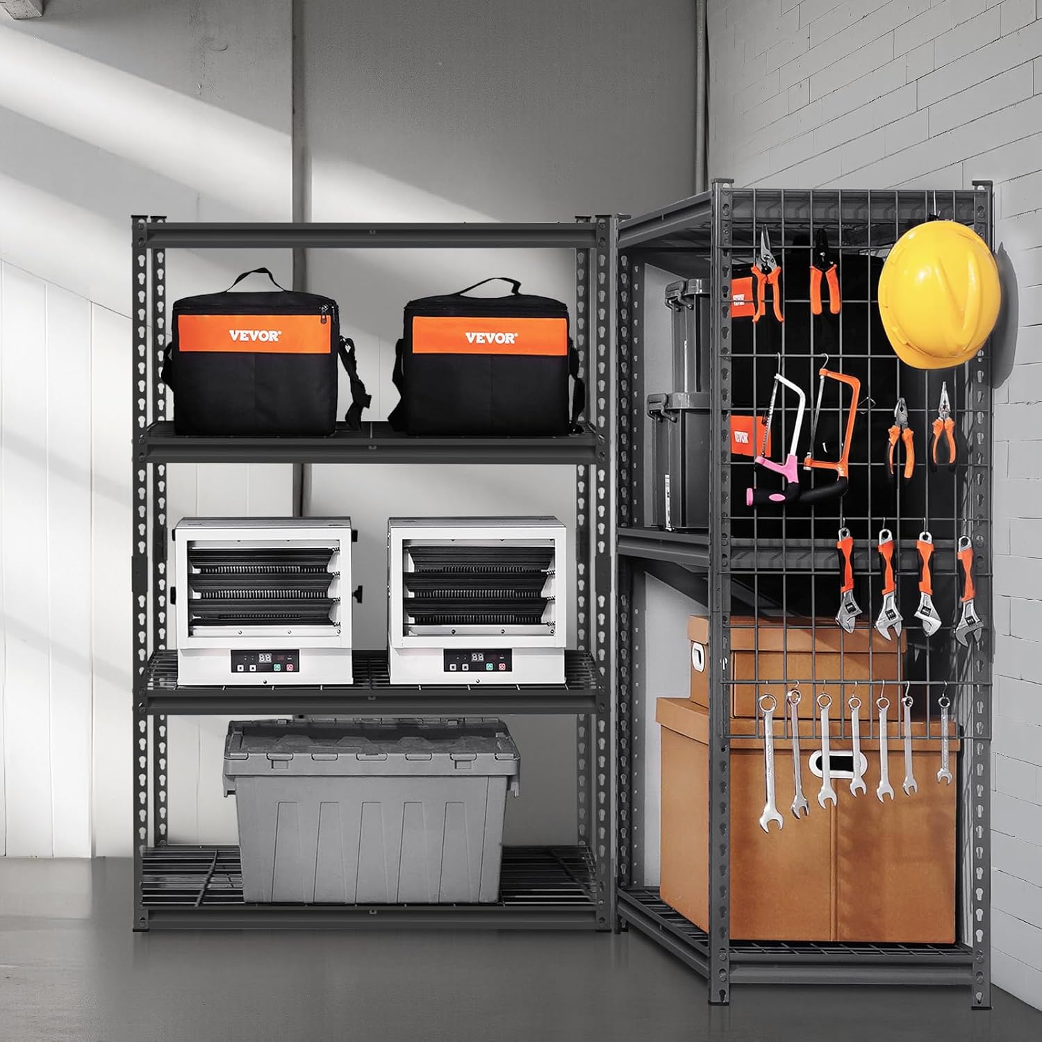 Vevor Scaffale Portaoggetti con 4 Ripiani 1089 kg - immagine 2