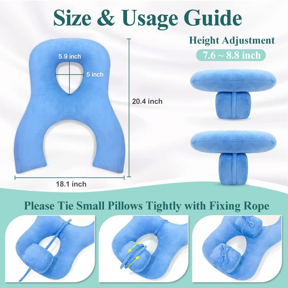 Cuscino a Faccia in Giù Post Chirurgia Oculare - immagine 5