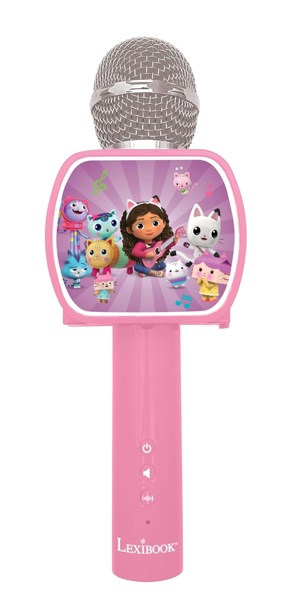 Lexibook Gabby's Dollhouse - Microfono Bluetooth® Rose