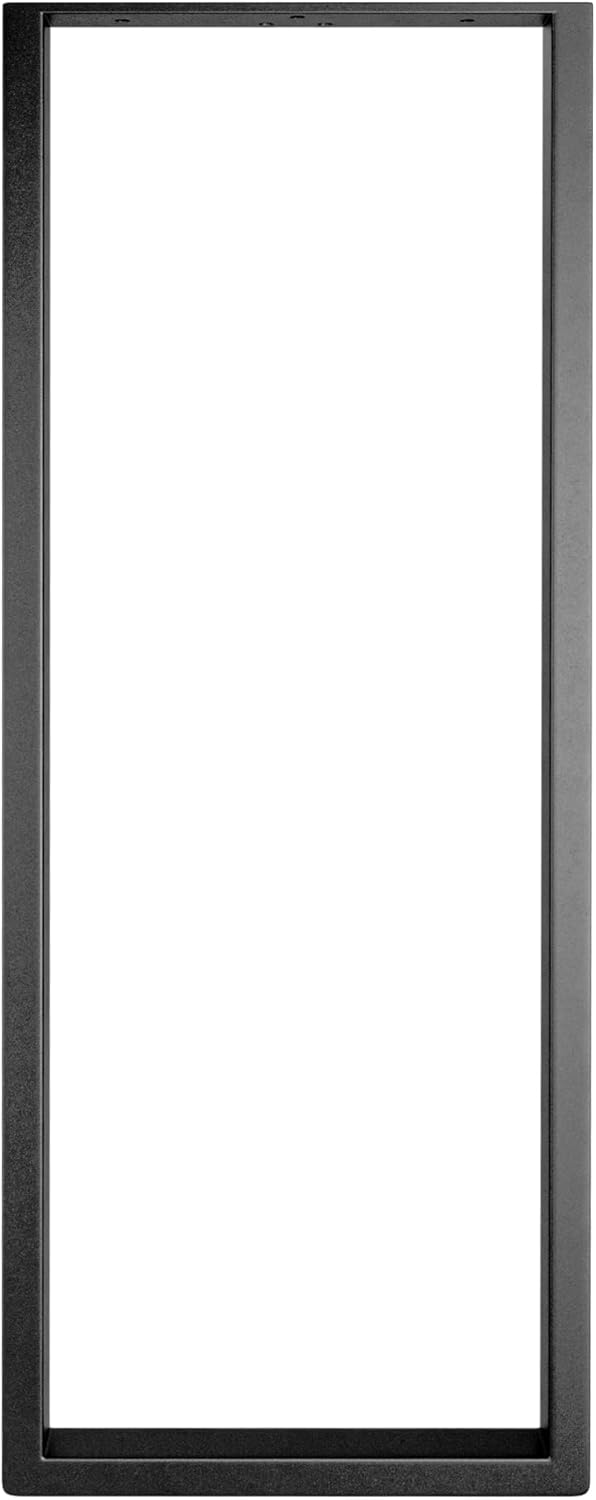 Amig - Set 2 Gambe per Tavoli Ingresso, Nero Opaco - immagine 2