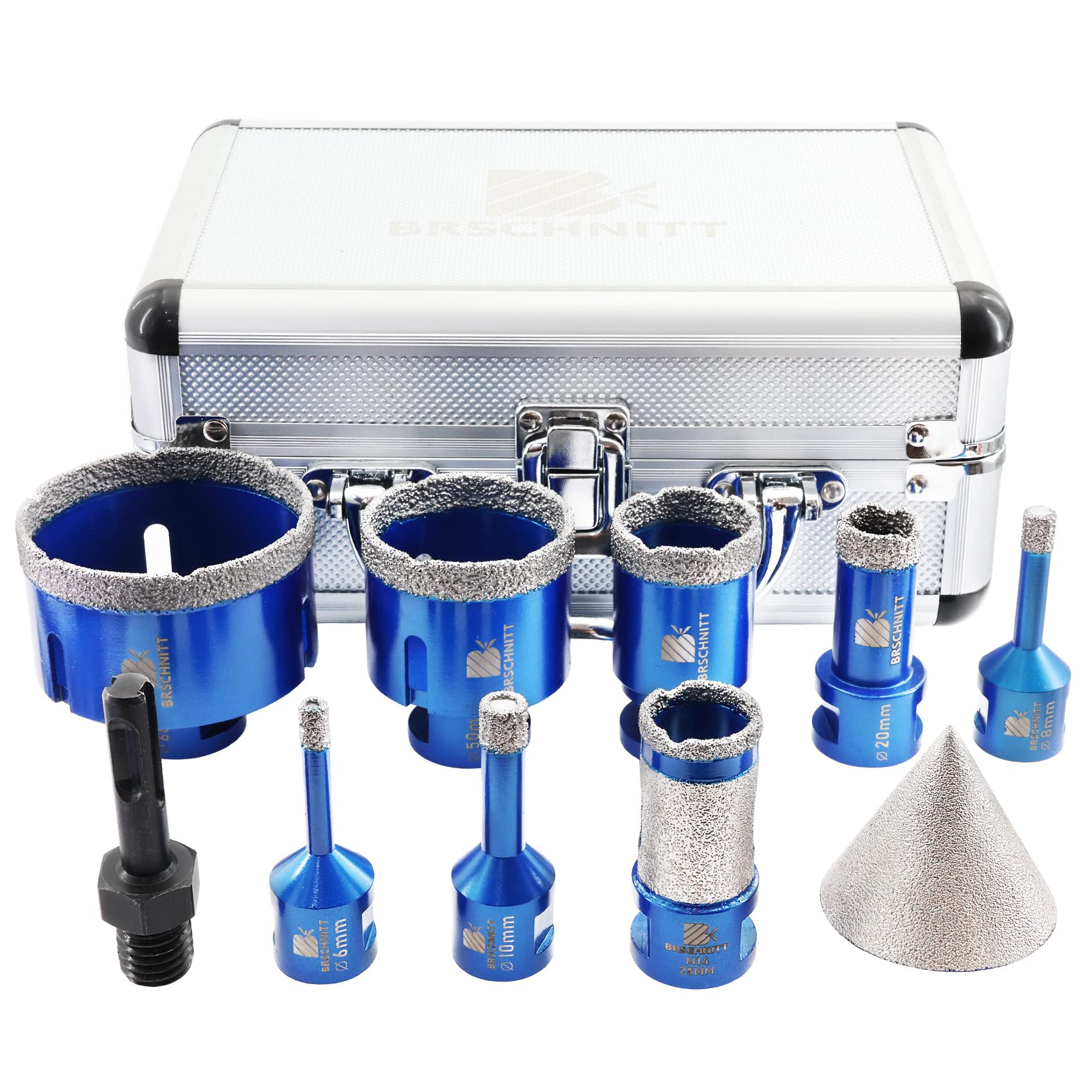 Brschnitt Set di Punte Diamantate per Piastrelle