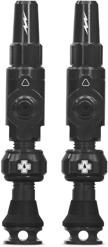 MUC-OFF accessorio valvola tubeless big bore lite medium 1 coppia nero - immagine 1