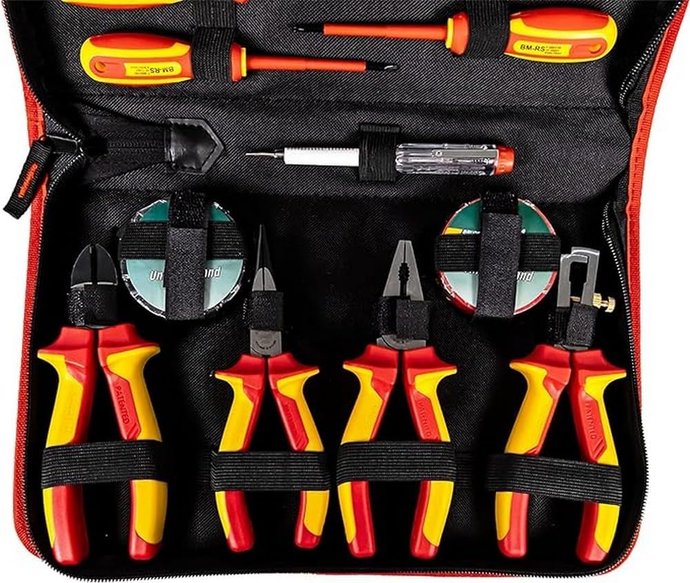 Mannesmann - M11214 – Set pinze e cacciaviti a marchio VDE, 14 pz. - immagine 2