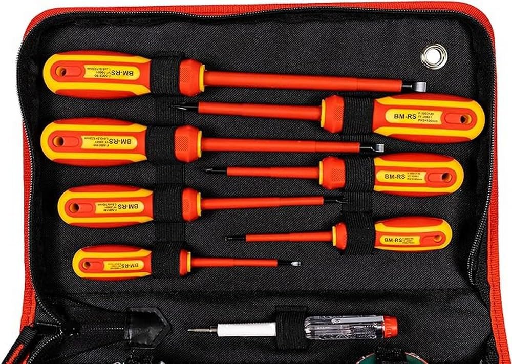 Mannesmann - M11214 – Set pinze e cacciaviti a marchio VDE, 14 pz. - immagine 3