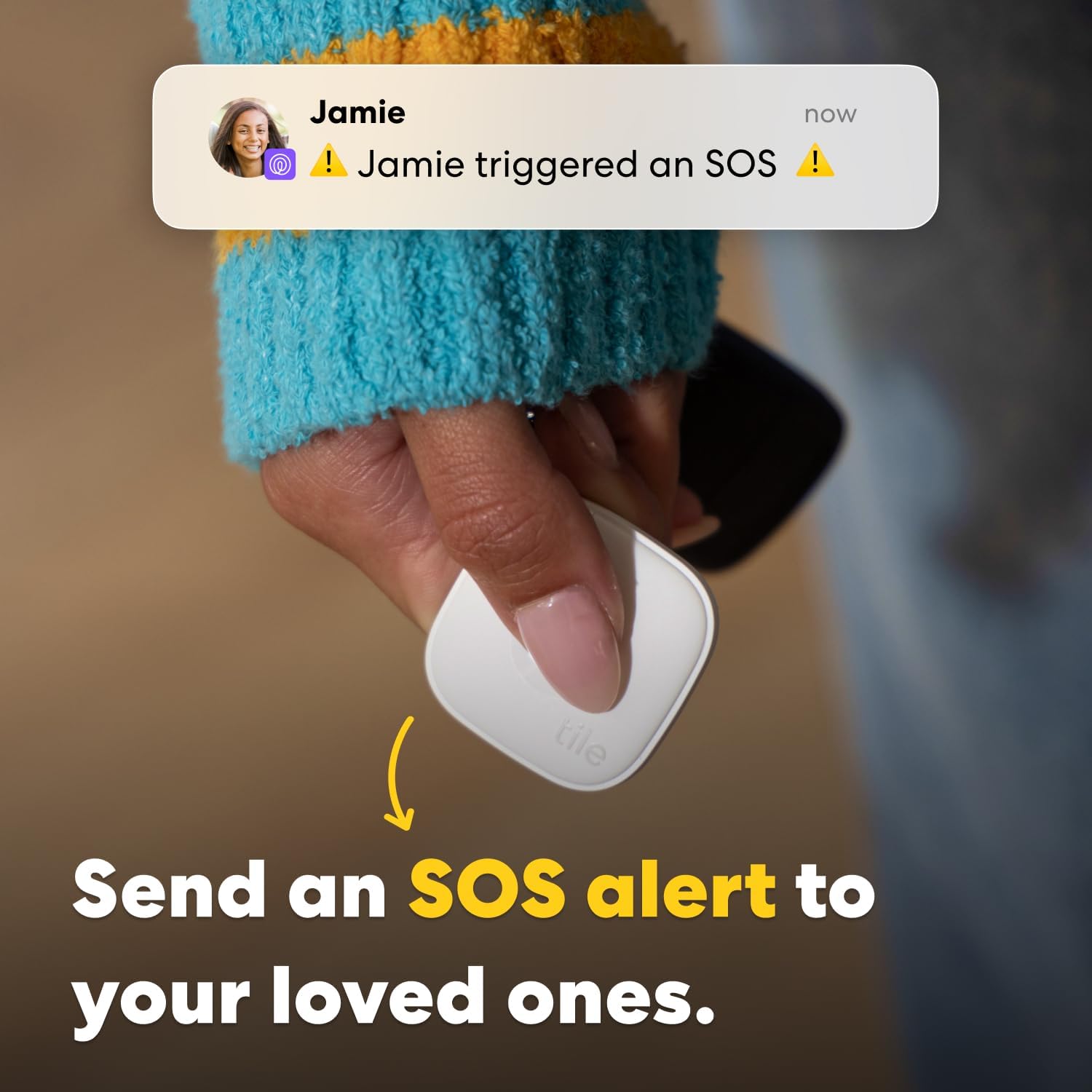 Tile by Life360 Mate (2024) - Localizzatore Bluetooth (4 pezzi), Nero - immagine 5