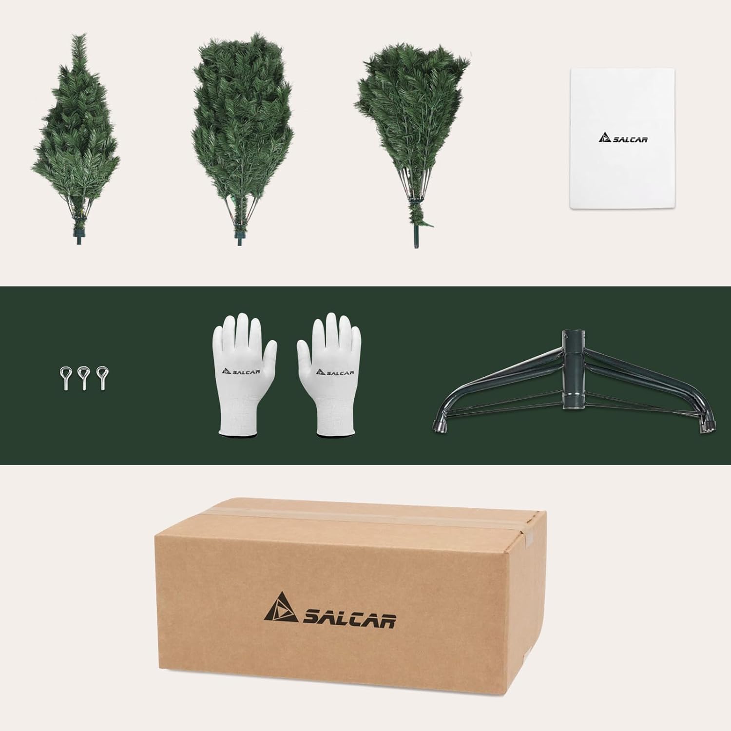 Salcar Albero di Natale Artificiale 180 cm - immagine 7