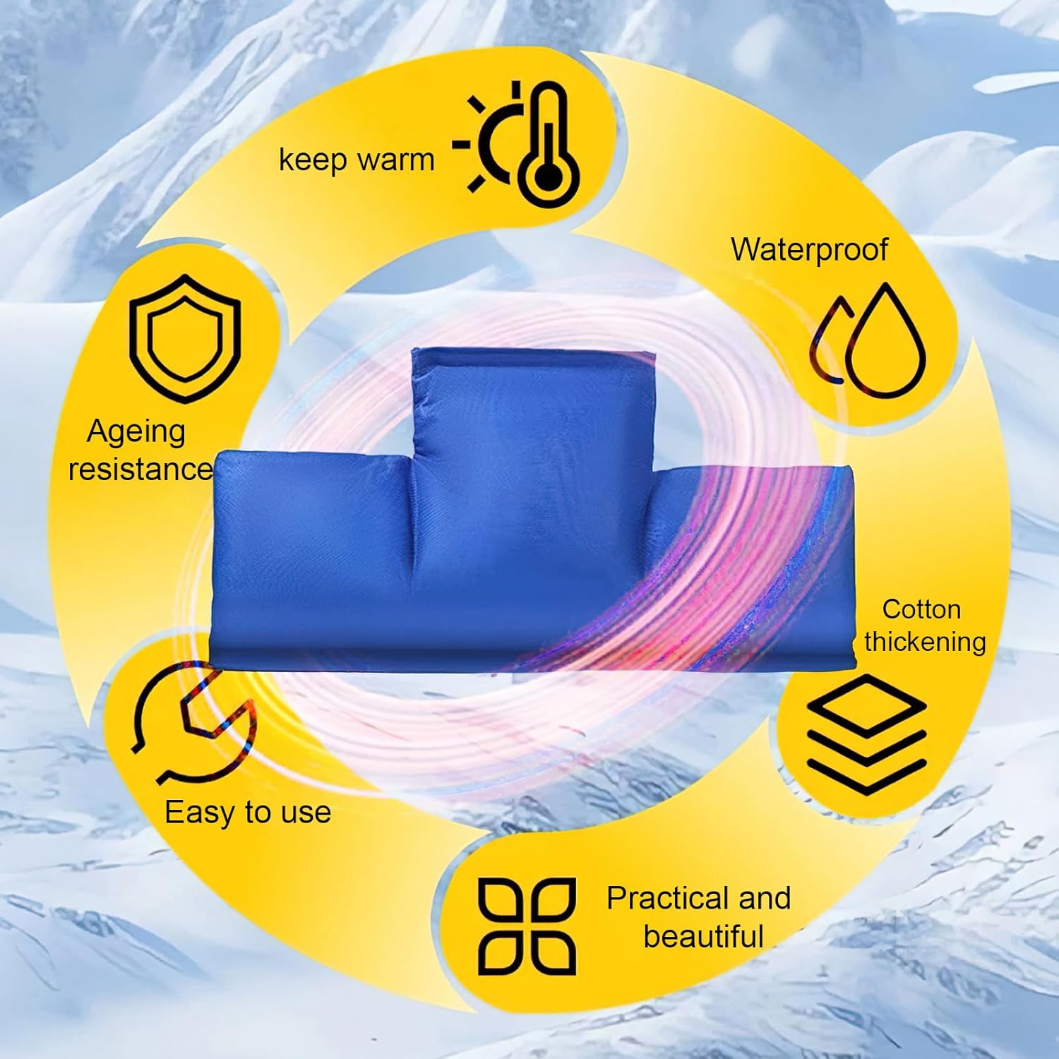 Coprirubinetto Antigelo per Esterni 55x25cm - immagine 3