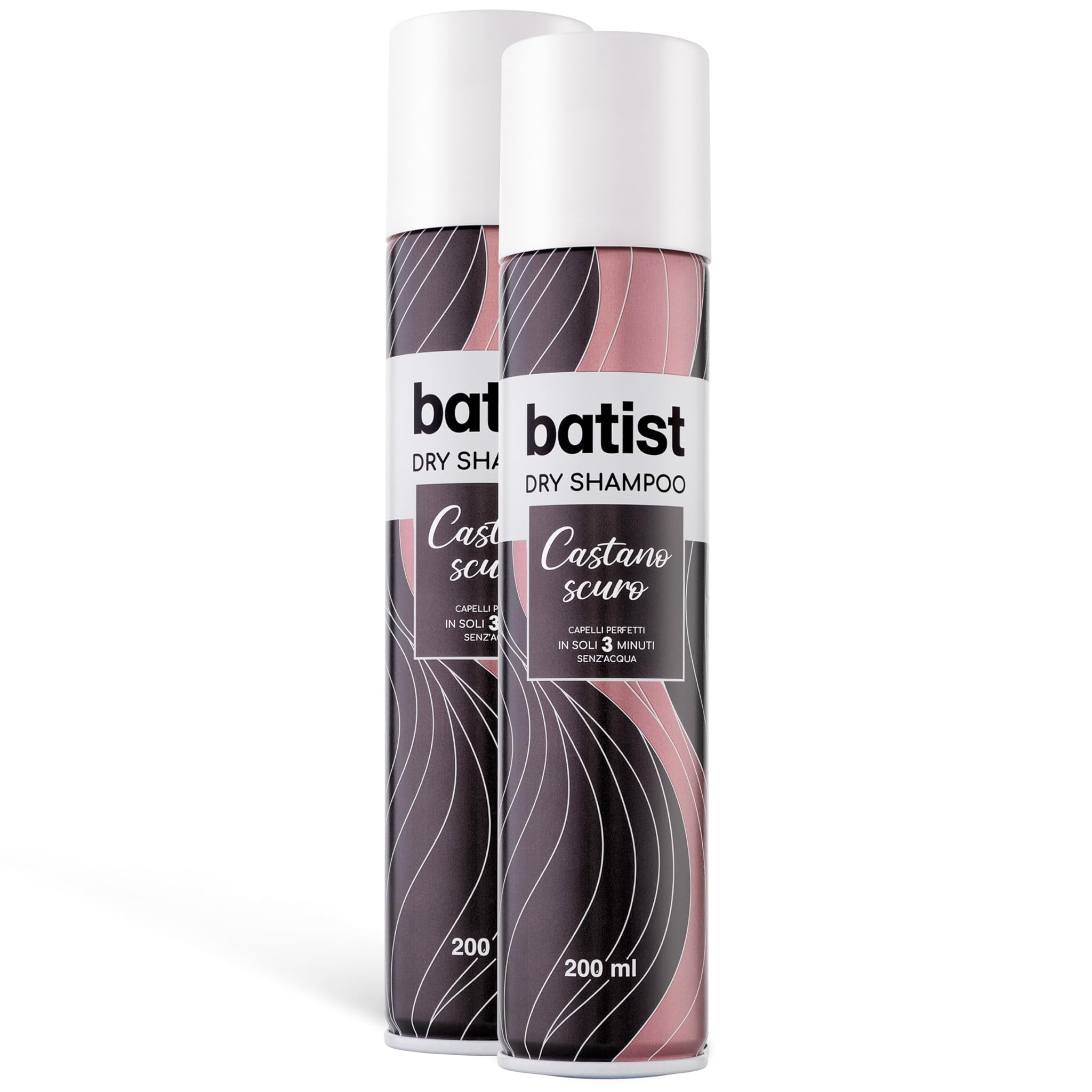 Batist Shampoo Secco Castano Scuro 2 x 200 ml