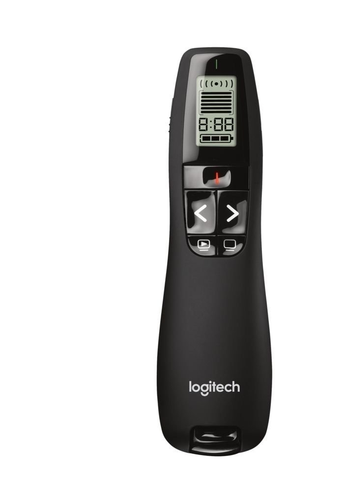 Logitech Presenter Wireless R700, Versione Est Europa Eer2, Puntatore Laser, Nero
