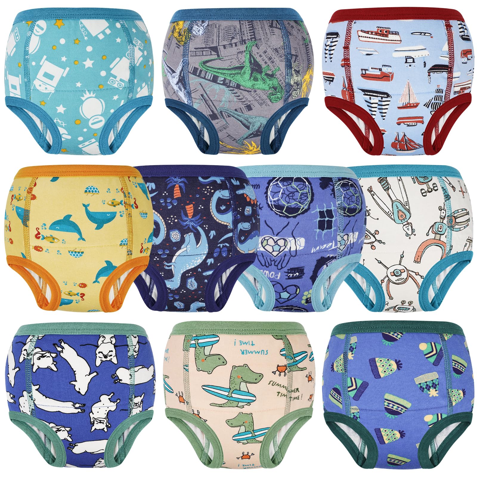 Mutandine Apprendimento al Vasino in Cotone 130/6T