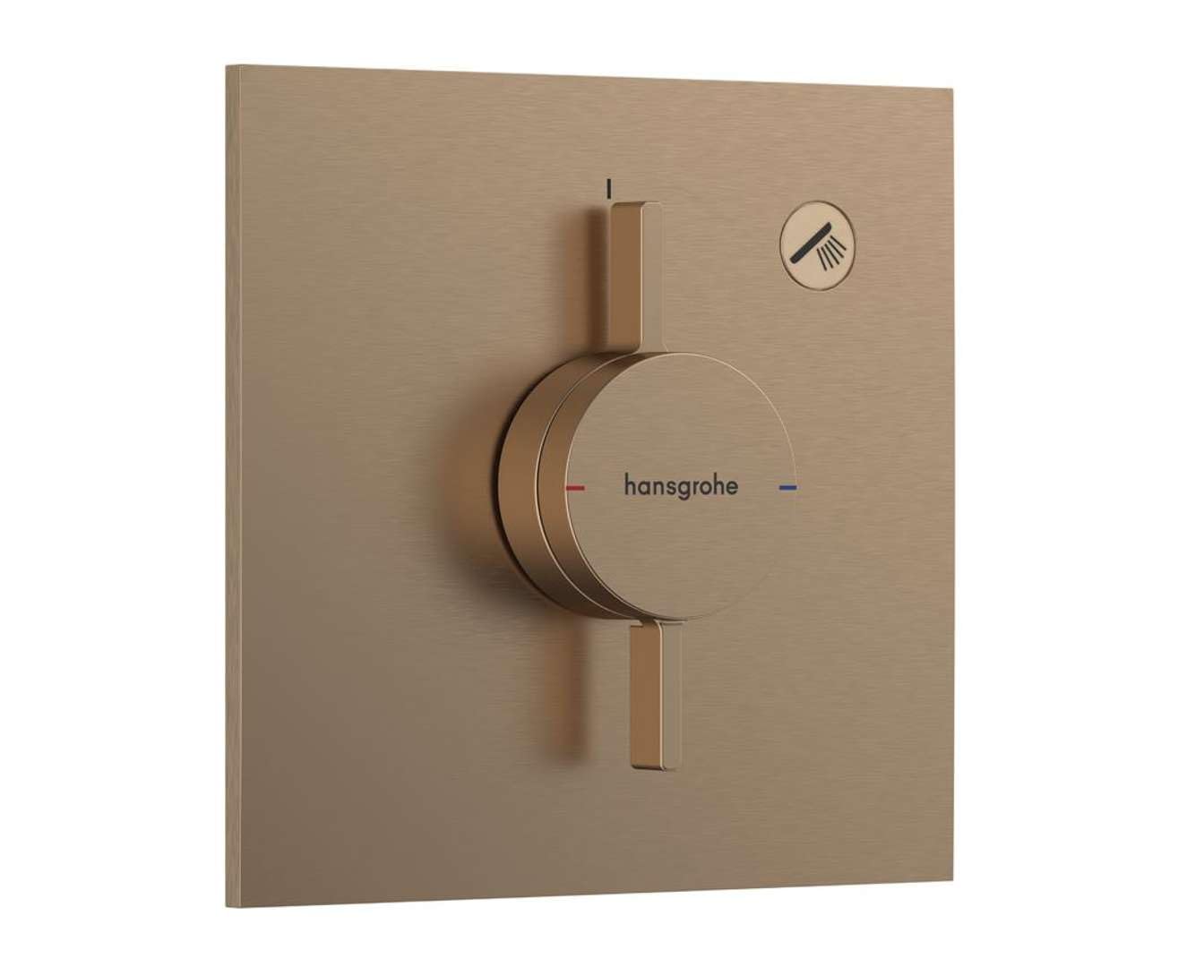 Hansgrohe DuoTurn E - Rubinetto Doccia Incasso, Bronzo Spazzolato