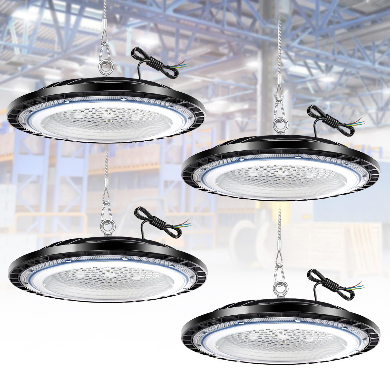 Taudude Faretto LED UFO Industriale 150W 21000LM