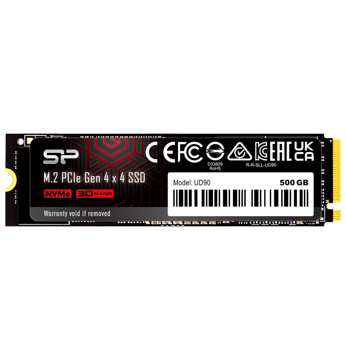 Silicon Power 500GB UD90 NVMe 4.0 Gen4 PCIe M.2 SSD