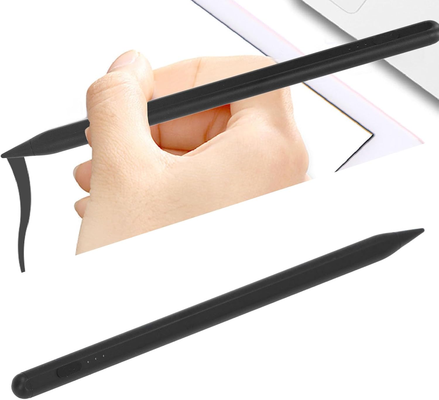 Penna Stilo Nera con Rifiuto del Palmo per Tablet IOS - immagine 7