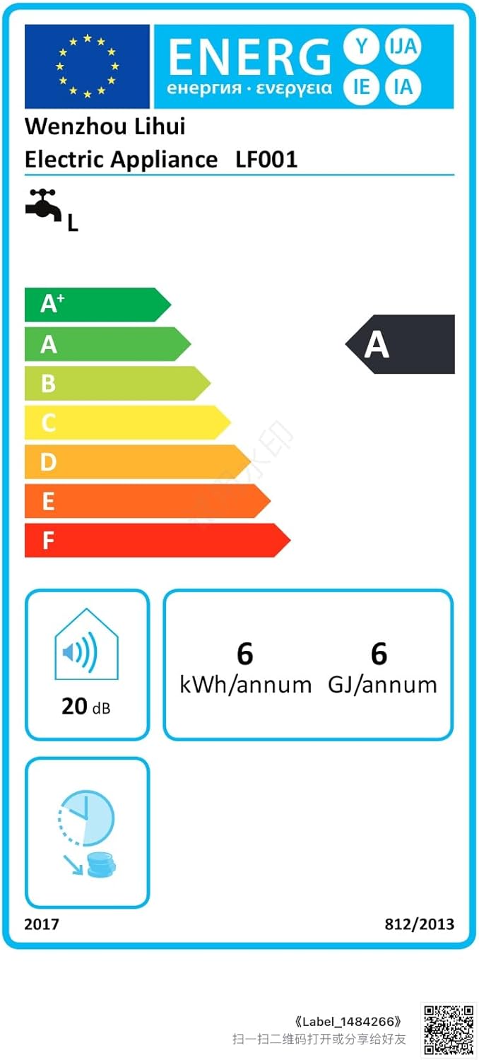 Scaldacqua Istantaneo Elettronico 6000W 220V, Sliver - immagine 10