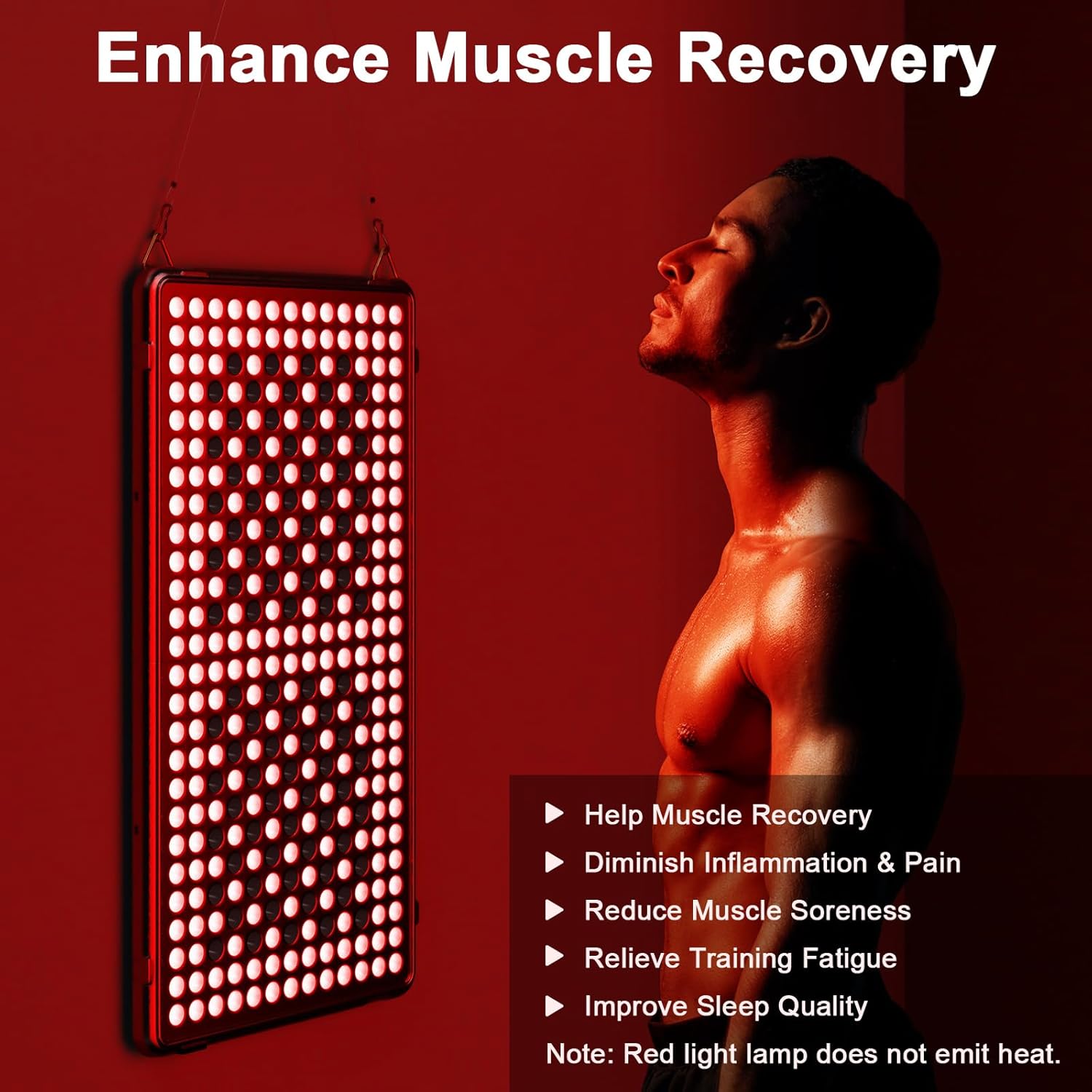 Profey Lampada Infrarossi 338 LED 660nm e 850nm - immagine 4