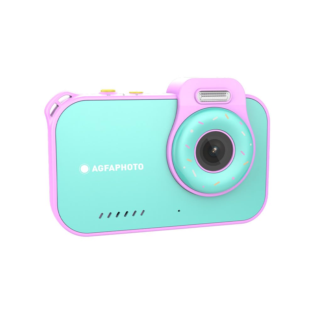 Agfaphoto Realikids Cam Waterproof 2 - Fotocamera 12 MP, Blu