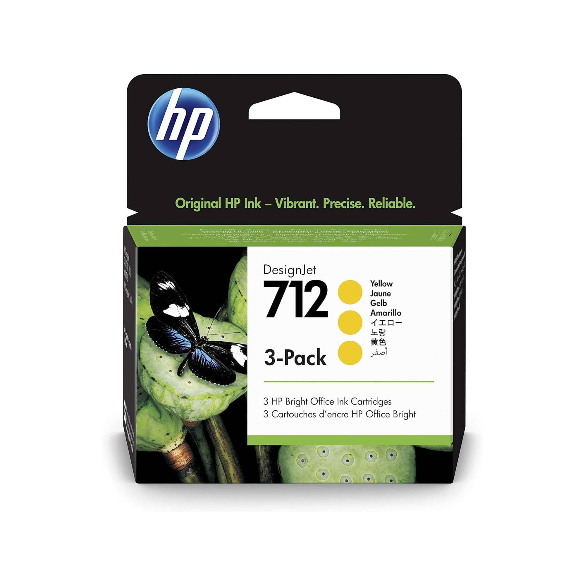 Hp 712 3ED79A - Cartucce Originali Giallo (3 pz)