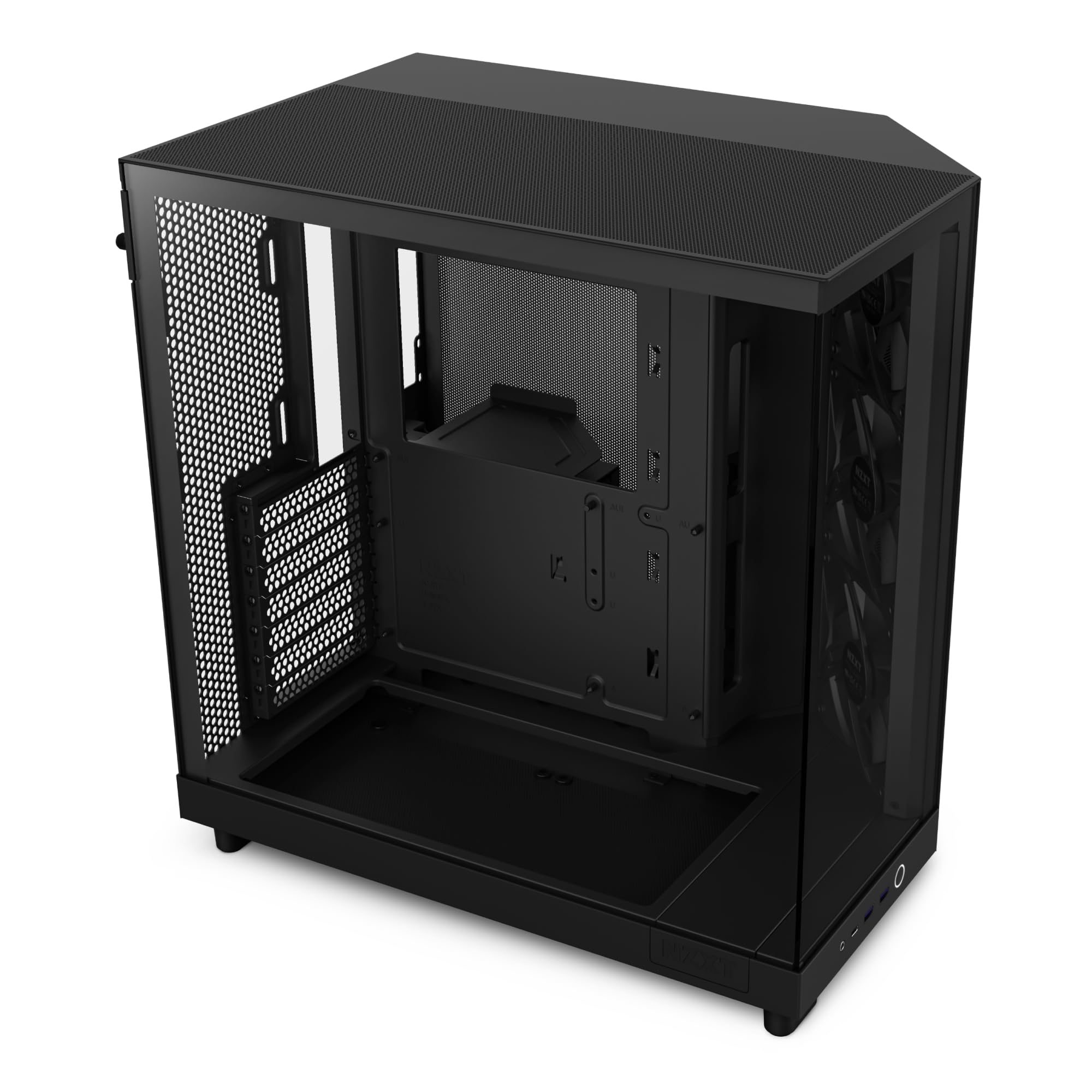 Nzxt H6 Flow - Case Mid-Tower a Doppia Camera, Nero