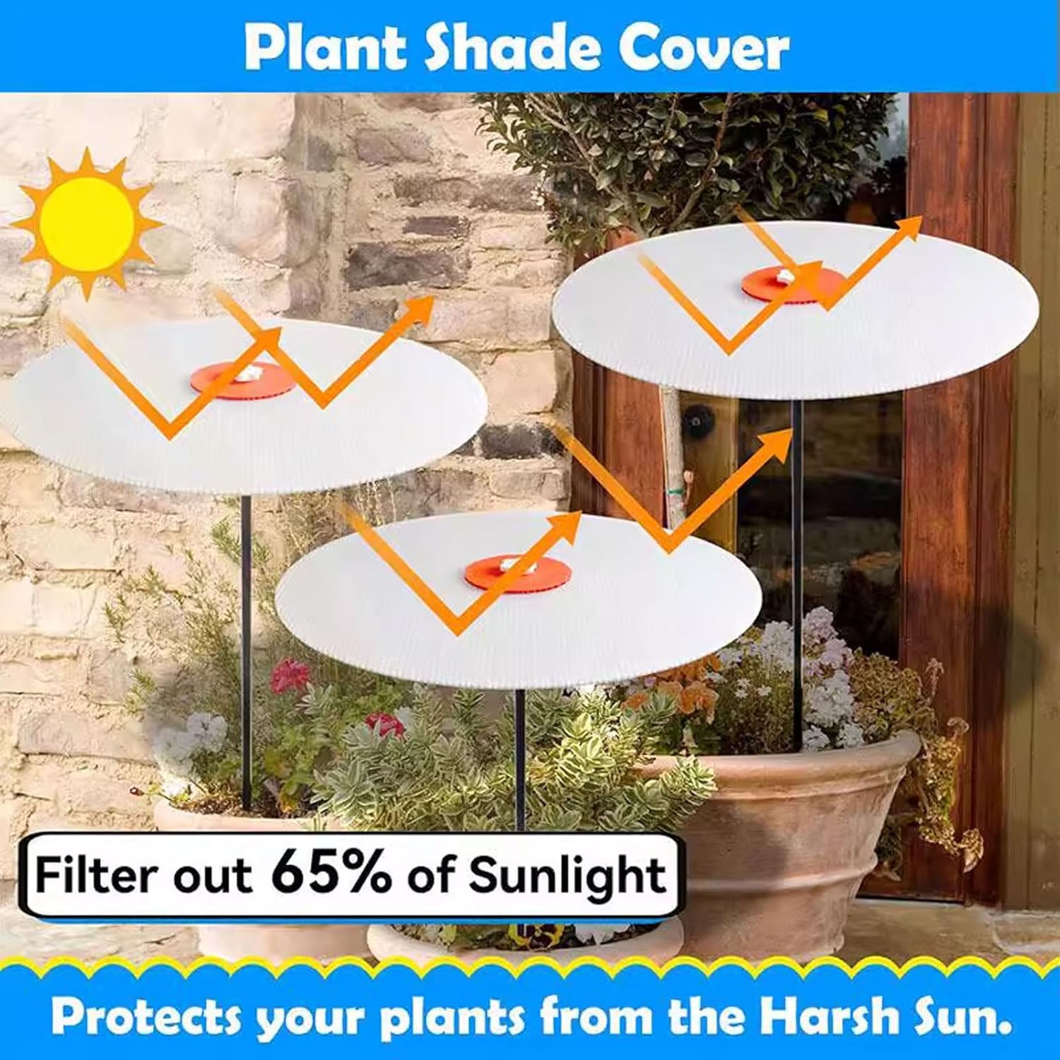 Ombrellone Protettore per Piante da Giardino - immagine 7