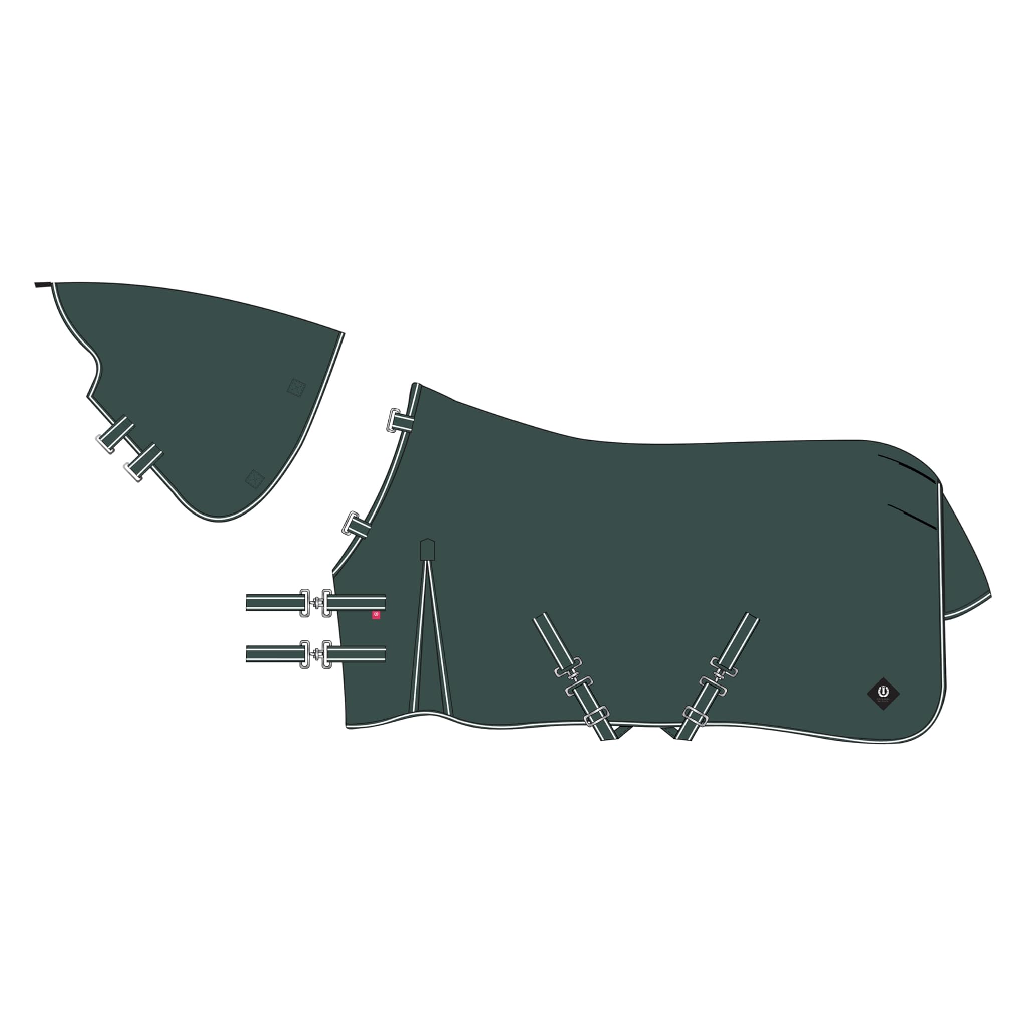 Imperial Riding IRHBasic - Coperta Esterni Cavallo 400g