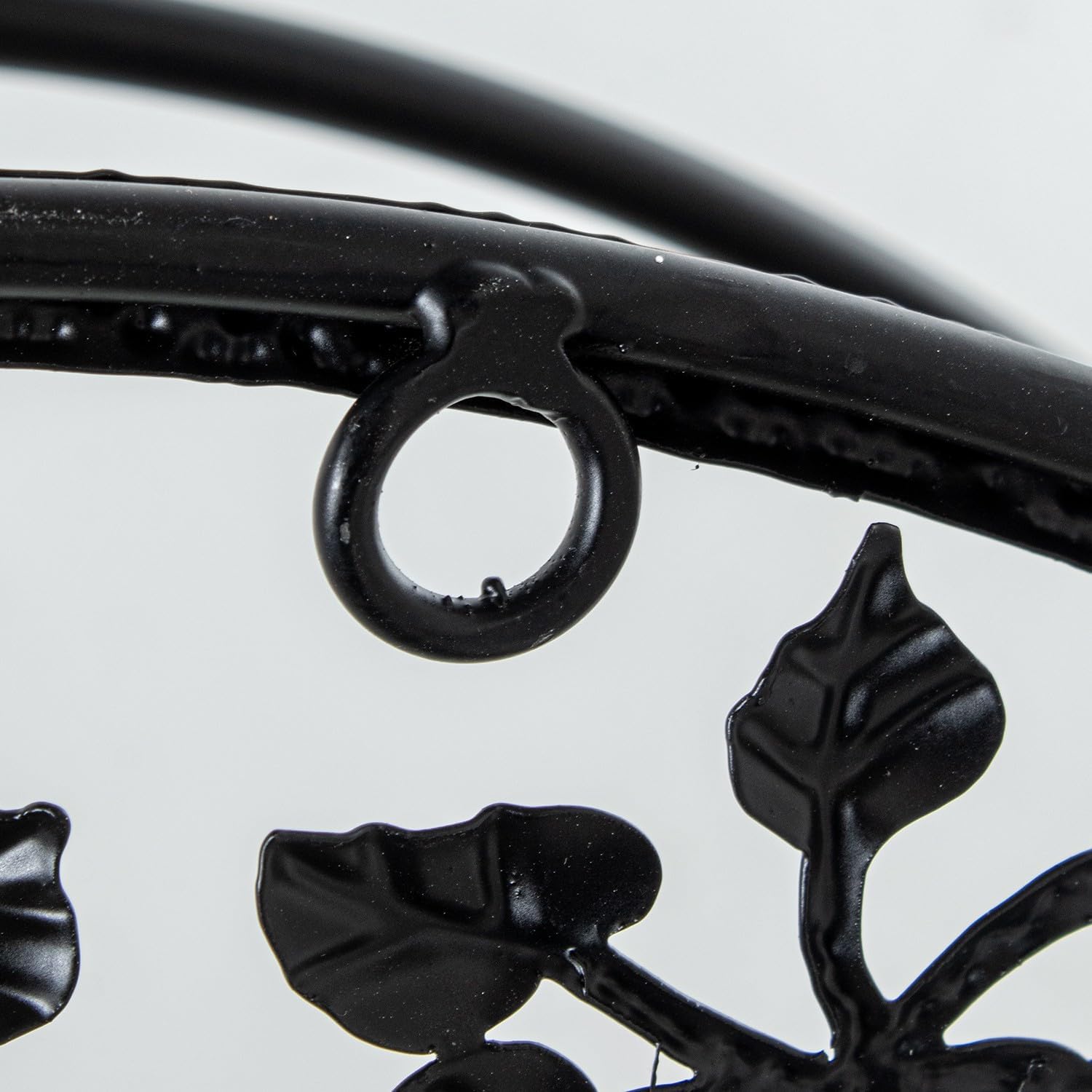 Drw Set 3 Ripiani Rotondi in Metallo e Legno - immagine 2