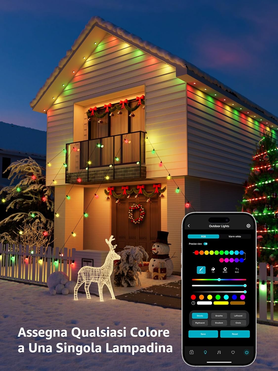 Lepro ZB1 AI Catena Luminosa Smart 30M - immagine 7