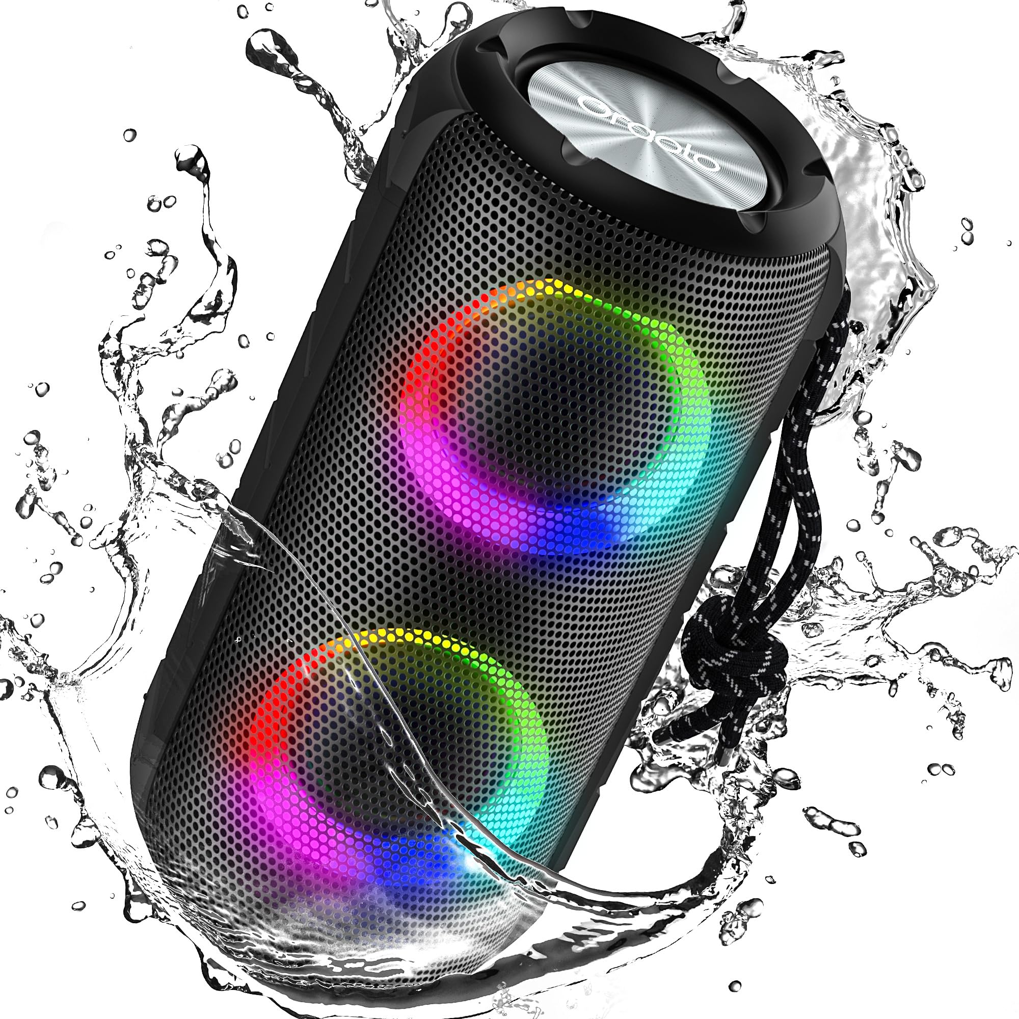 Altoparlante Bluetooth Portatile 24W con Luci RGB
