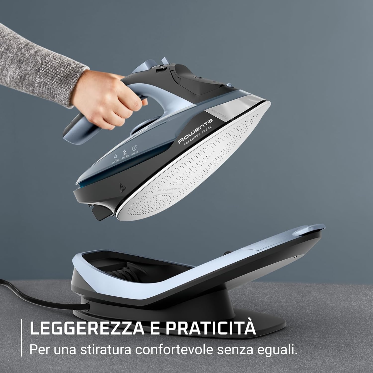 Rowenta Freemove Force - Ferro da Stiro a Vapore Senza Filo - immagine 2