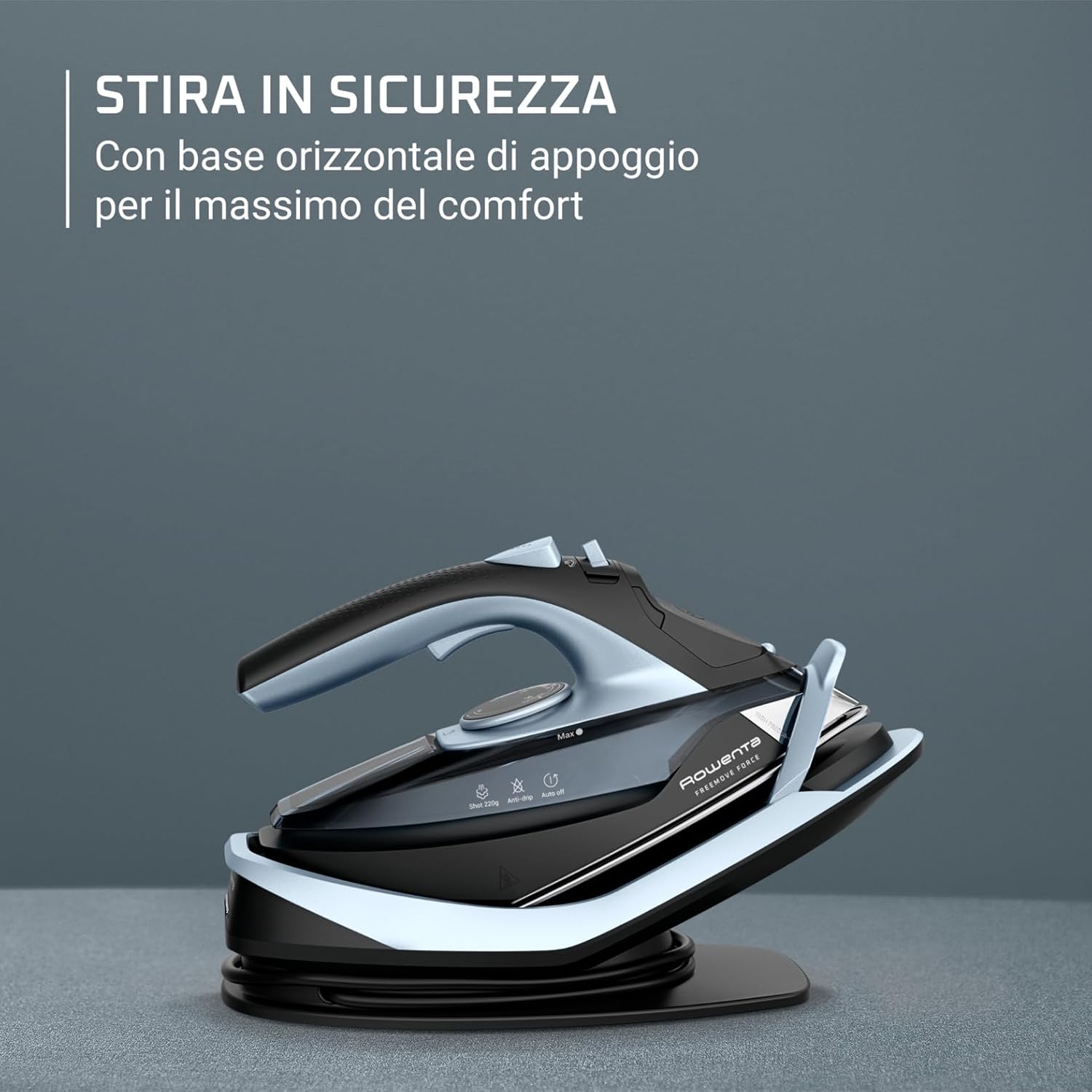 Rowenta Freemove Force - Ferro da Stiro a Vapore Senza Filo - immagine 6