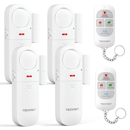 Tecknet Allarme Casa Senza Fili con Telecomando