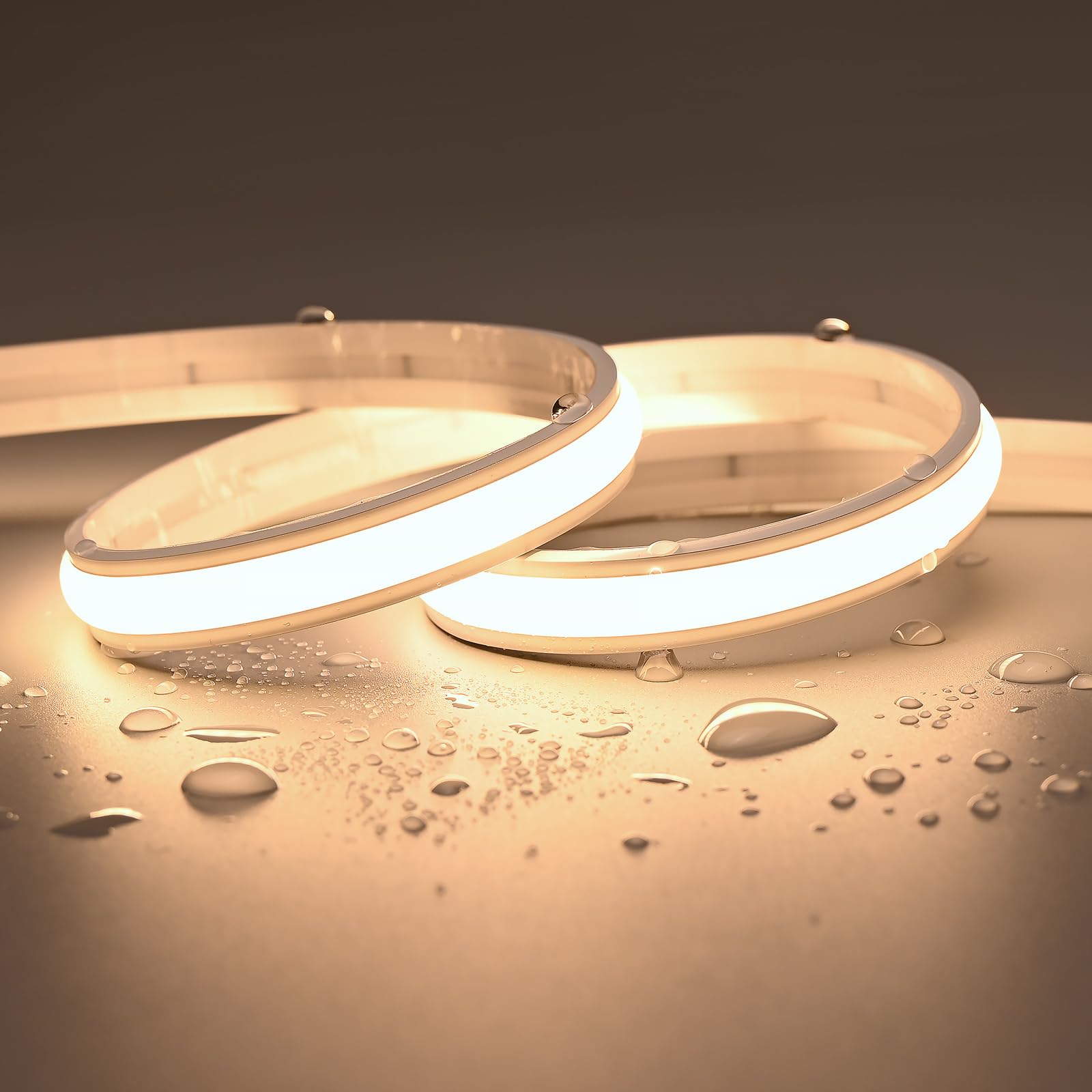 Joylit Striscia LED Neon 5M Bianco Caldo 3000K