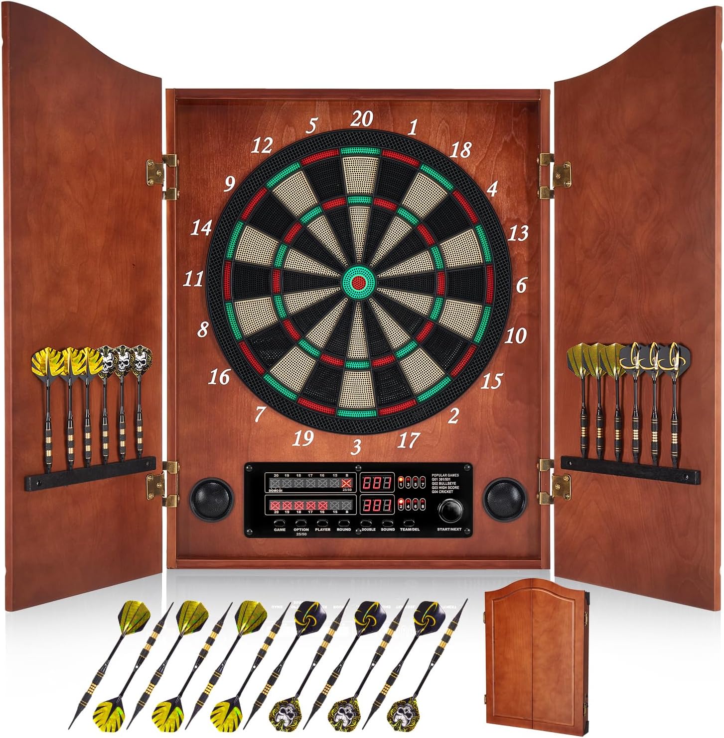 Bersaglio Freccette Elettronico con 12 Freccette - immagine 1