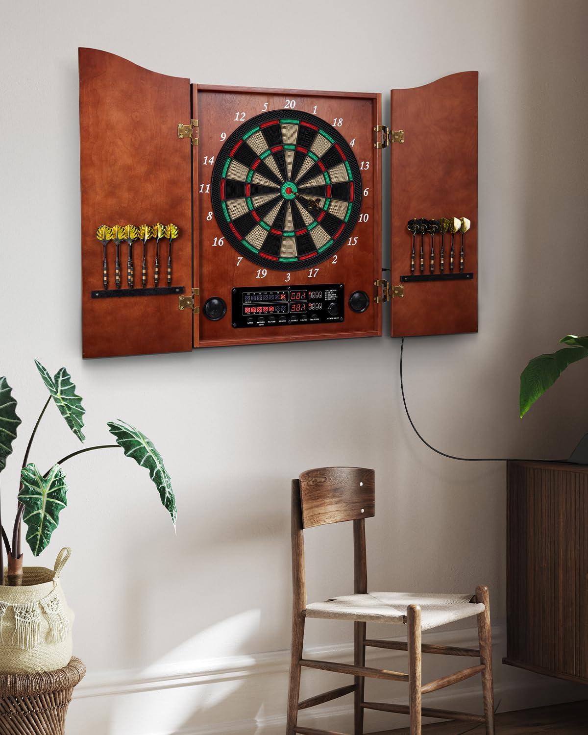 Bersaglio Freccette Elettronico con 12 Freccette - immagine 3