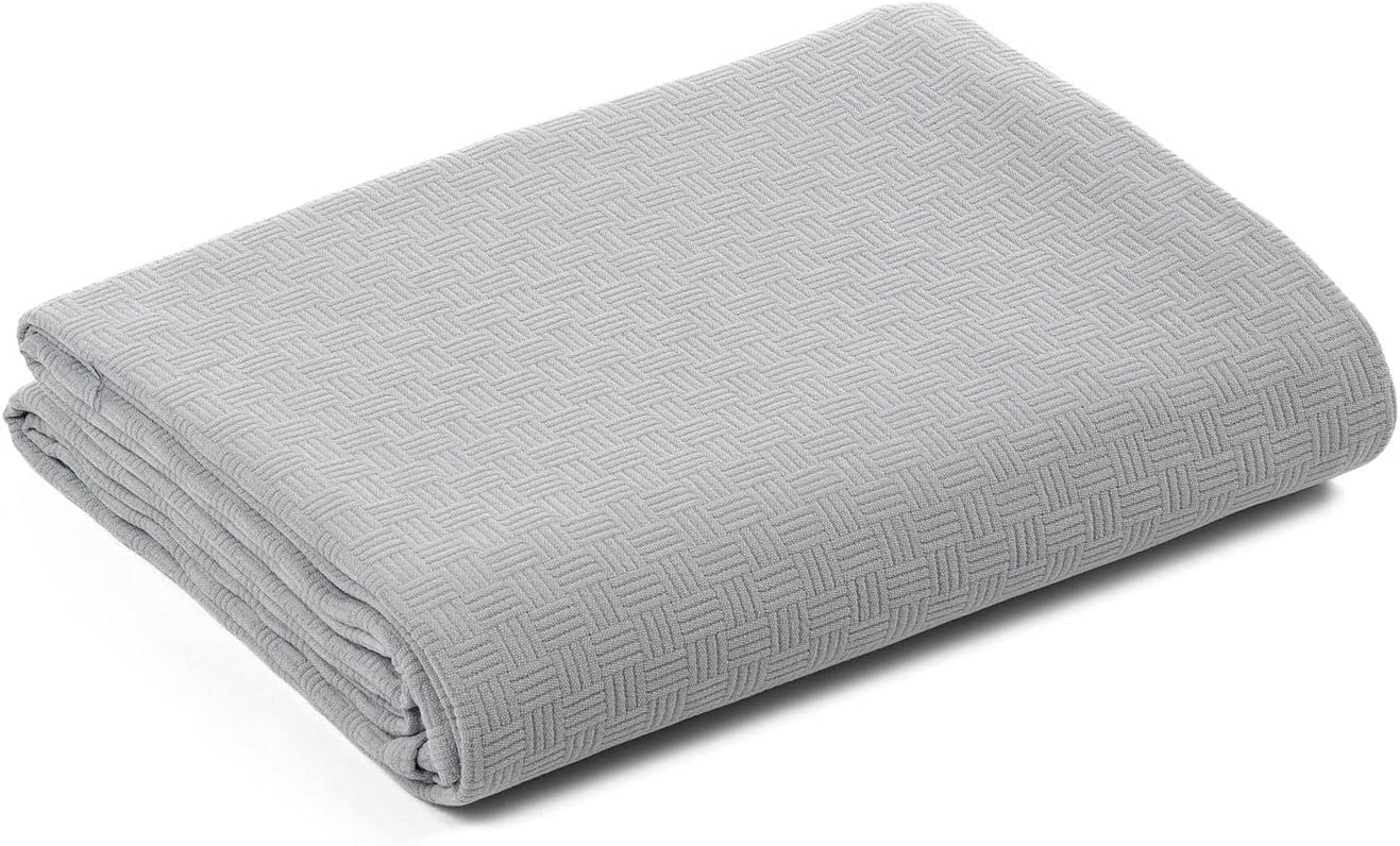 Caleffi - Copriletto-non-trapuntato Rodeo Tinta Unita Matrimoniale Grigio