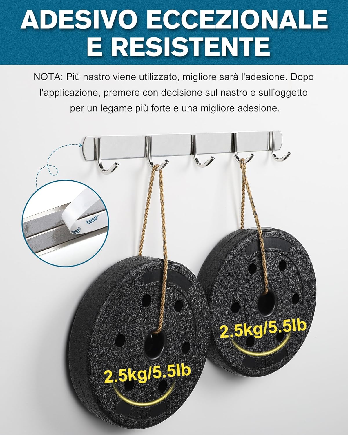 Emitever Nastro Biadesivo Extra Forte 11mX10mm - immagine 4