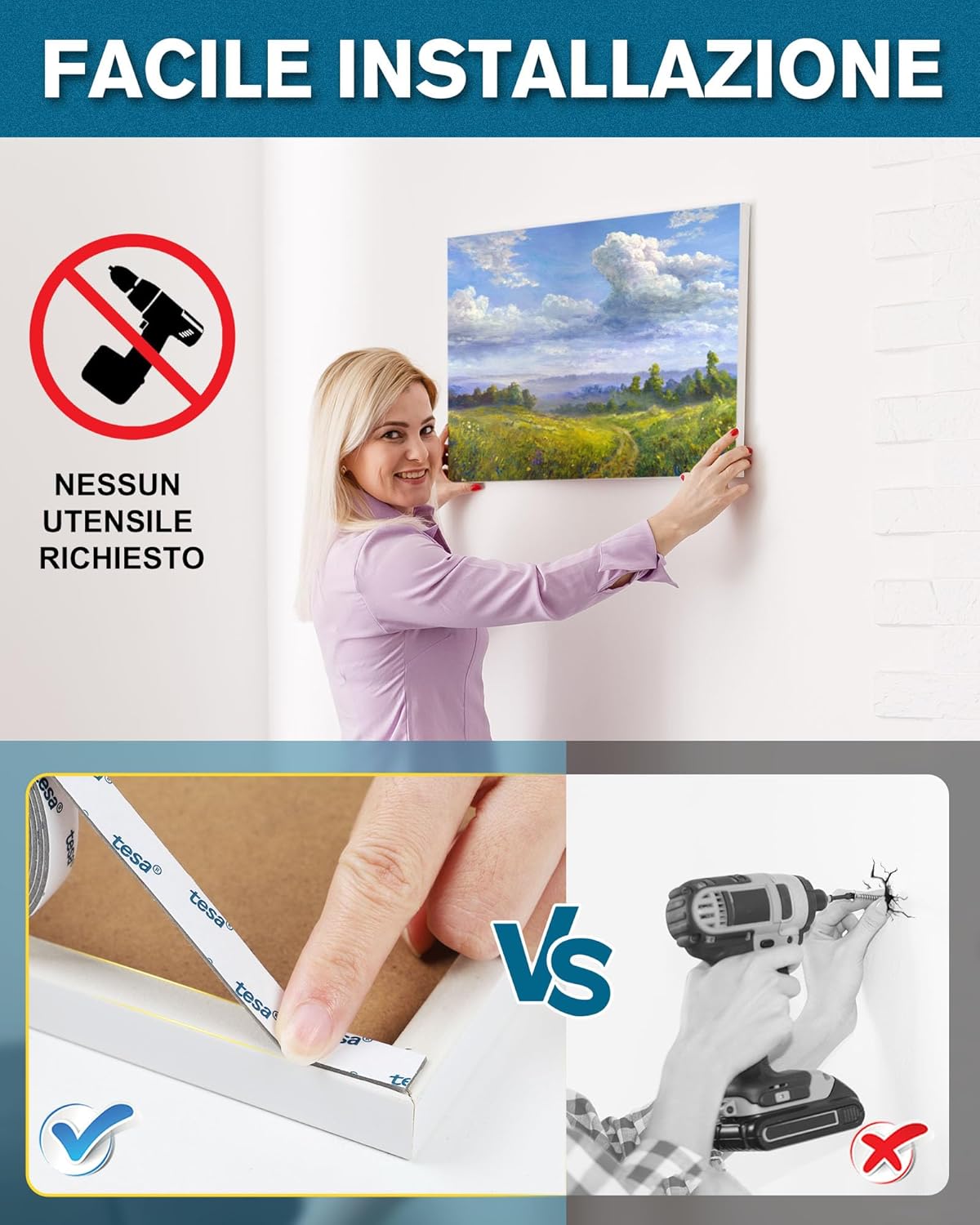 Emitever Nastro Biadesivo Extra Forte 11mX10mm - immagine 5