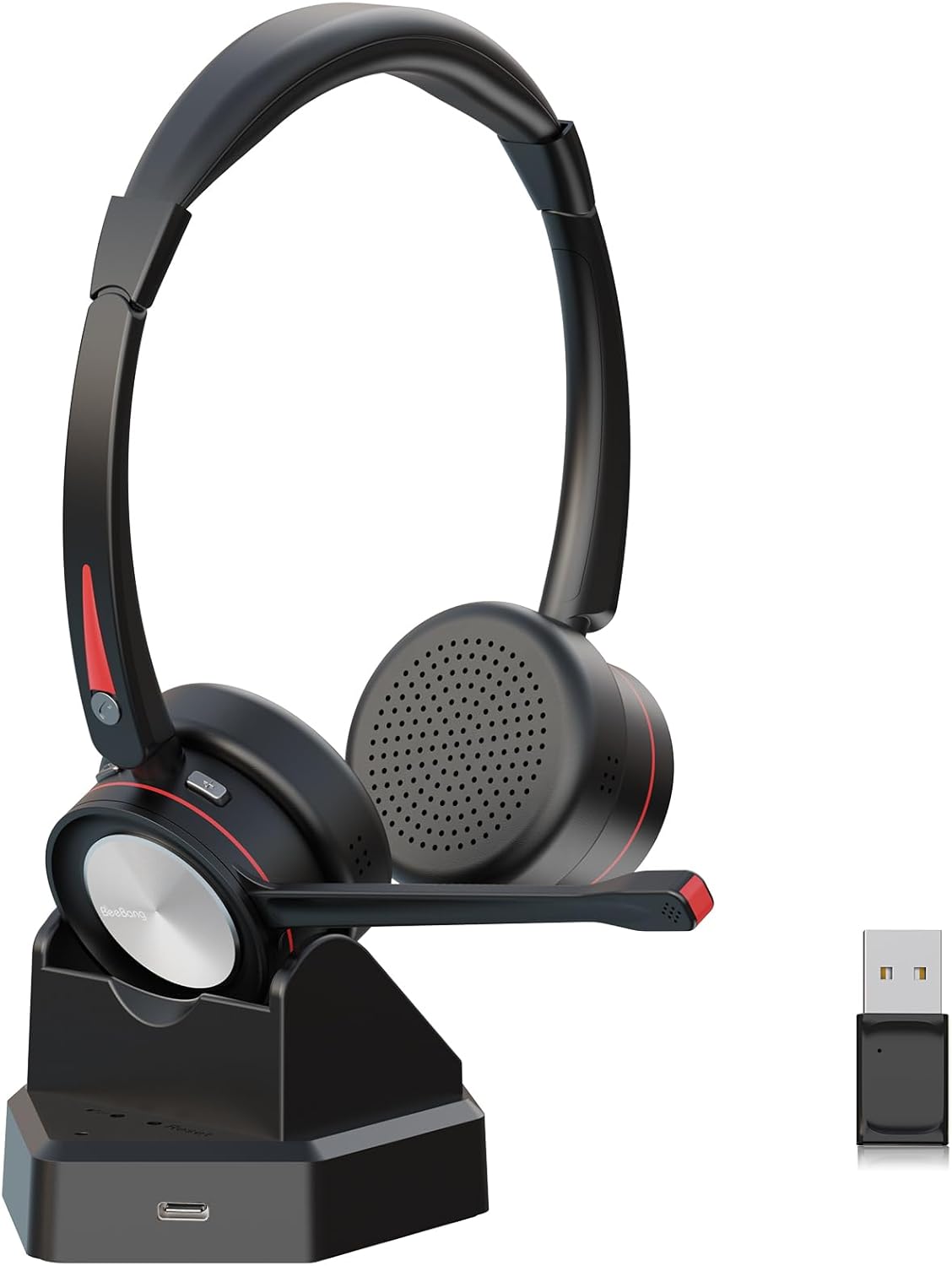 Cuffie Bluetooth con Microfono 40h Conversazione - immagine 1